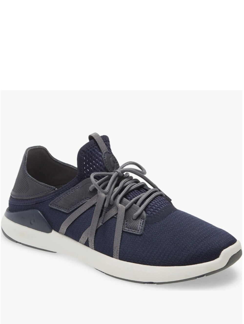 OluKai Men's Mio Li Knit Drop-In Heel Lace-up All Day Comfort Mesh Sneakers 10